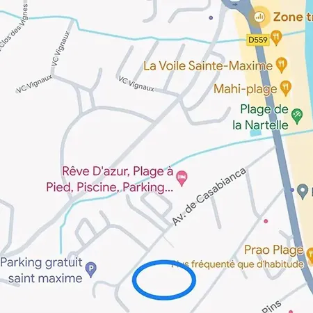 Confortable A Avec Piscine Privee سانت ماكسيم